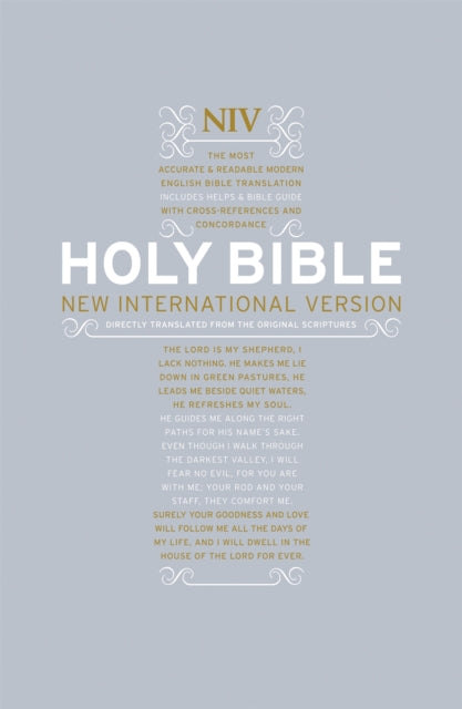 Book cover of: NIV Popular Hardback Bible with Cross-References. By: New International Version