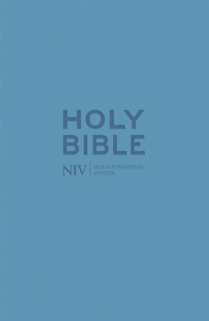 Book cover of: NIV Pocket Cyan Soft-tone Bible with Zip. By: New International Version