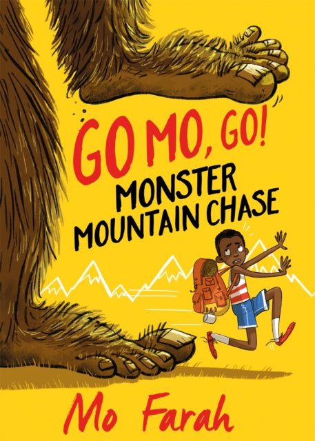 Book cover of: Go Mo Go: Monster Mountain Chase!. By: Mo Farah, Stephen Elboz