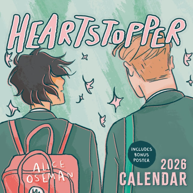 Book cover of: Heartstopper 2026 Calendar