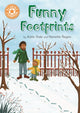 Book cover of: Reading Champion: Funny Footprints. By: Katie Dale