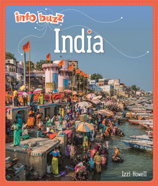 Book cover of: Info Buzz: Geography: India. By: Izzi Howell