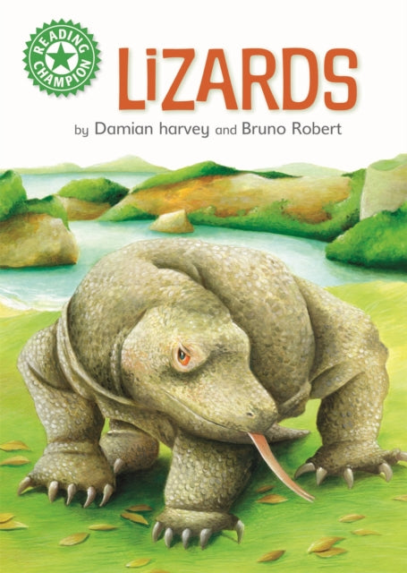 Book cover of: Reading Champion: Lizards. By: Franklin Watts