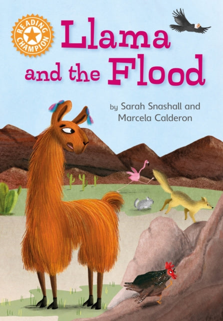 Book cover of: Reading Champion: Llama and the Flood. By: Franklin Watts
