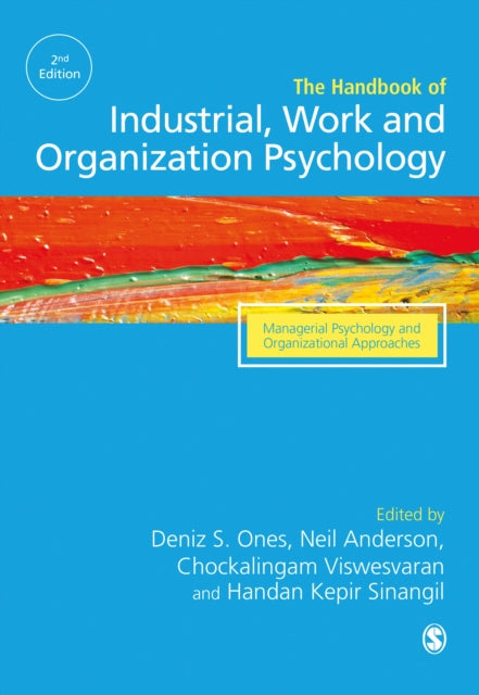 Book cover of: SAGE Handbook of Industrial, Work & Organizational Psychology. By: Anderson, Neil