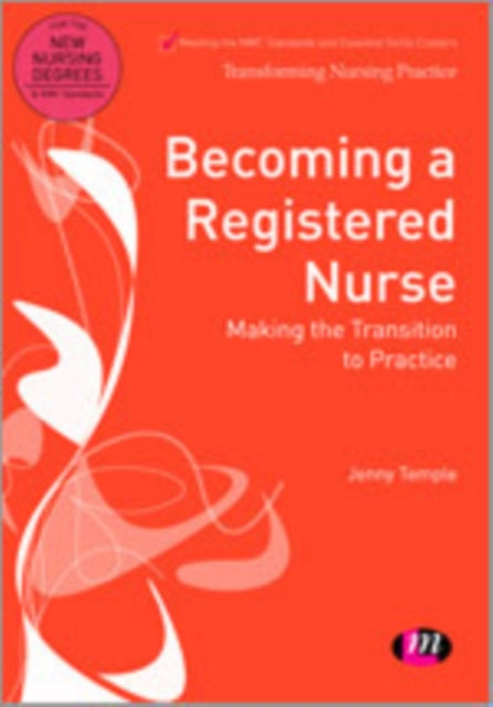 Book cover of: Becoming a Registered Nurse. By: Jenny Temple