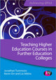 Book cover of: Teaching Higher Education Courses in Further Education Colleges