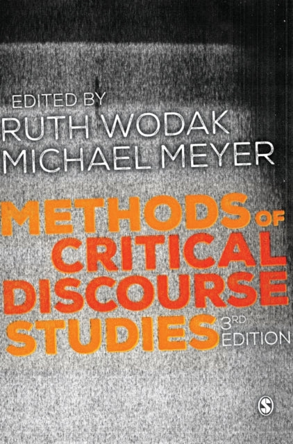 Book cover of: Methods of Critical Discourse Studies. By: Ruth Wodak