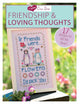 Book cover of: I Love Cross Stitch – Friendship & Loving Thoughts. By: Claire Crompton