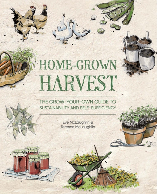 Book cover of: Home-Grown Harvest. By: Eve McLaughlin