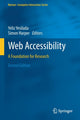 Book cover of: Web Accessibility. By: Yeliz Yesilada