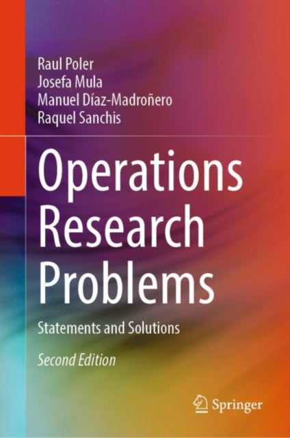 Book cover of: Operations Research Problems. By: Raul Poler