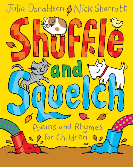 Book cover of: Shuffle and Squelch. By: Julia Donaldson