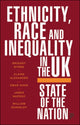 Book cover of: Ethnicity, Race and Inequality in the UK. By: Claire Alexander