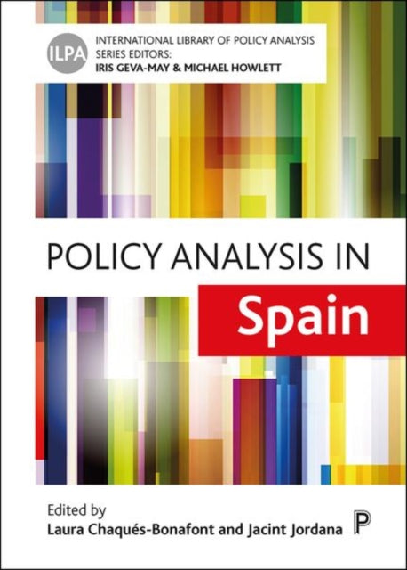 Book cover of: Policy Analysis in Spain. By: Laura Chaqués-Bonafont