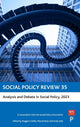 Book cover of: Social Policy Review 35. By: Ruggero Cefalo