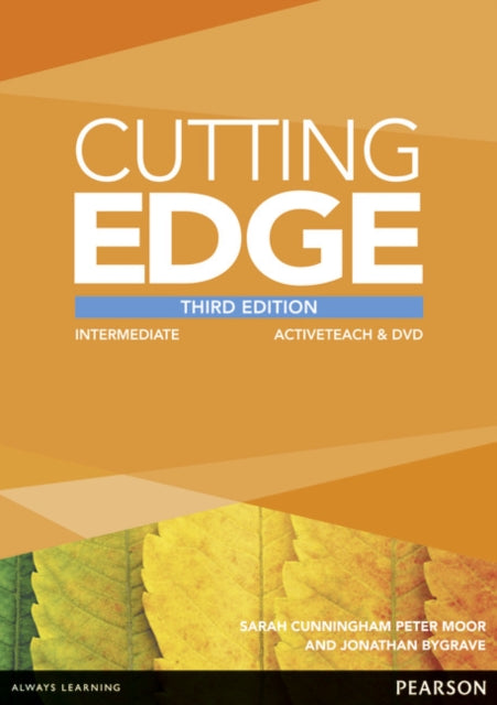 Book cover of: Cutting Edge 3rd Edition Intermediate Active Teach. By: Sarah Cunningham