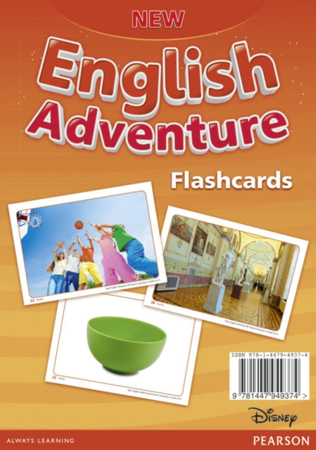 Book cover of: New English Adventure PL 3/GL 2 Flashcards