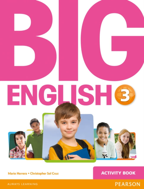 Book cover of: Big English 3 Activity Book. By: Mario Herrera
