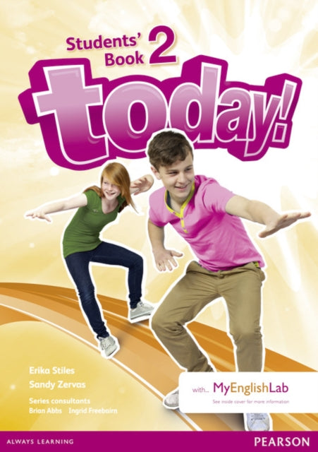 Book cover of: Today! 2 Students' Book and MyLab Pack. By: Brian Abbs