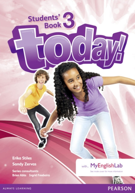 Book cover of: Today! 3 Students' Book and MyLab Pack. By: Brian Abbs