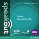 Book cover of: Speakout Starter 2nd Edition Class CDs (2). By: Frances Eales