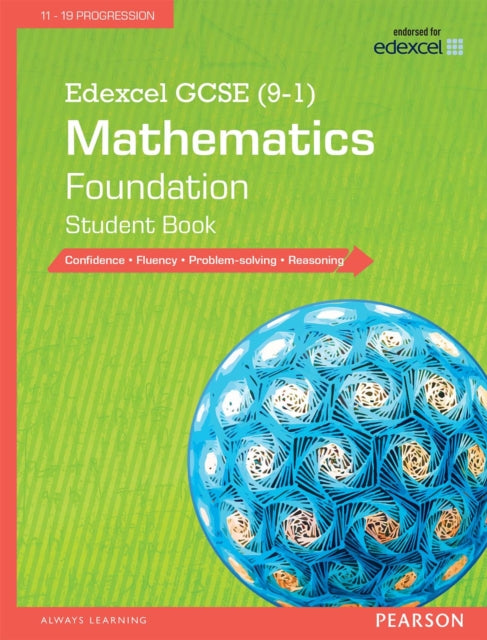 Book cover of: Edexcel GCSE (9-1) Mathematics: Foundation Student Book