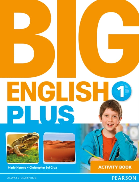 Book cover of: Big English Plus 1 Activity Book. By: Mario Herrera