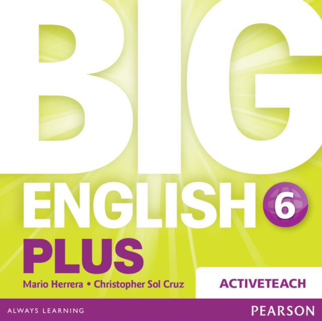 Book cover of: Big English Plus American Edition 6 Active Teach CD. By: Mario Herrera