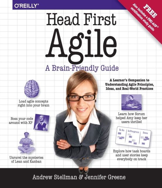 Book cover of: Head First Agile. By: Andrew Stellman