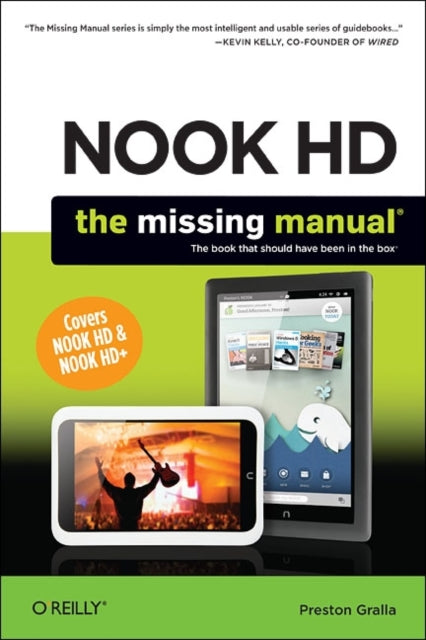 Book cover of: NOOK HD The Missing Manual