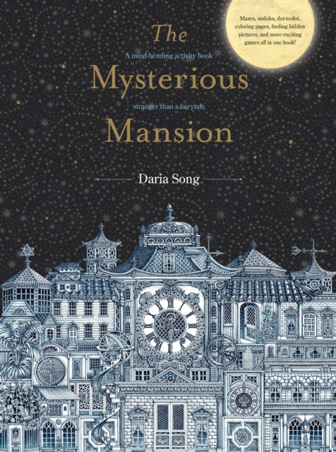 Mysterious Mansion, A mind-bending activity book stranger than a fairytale