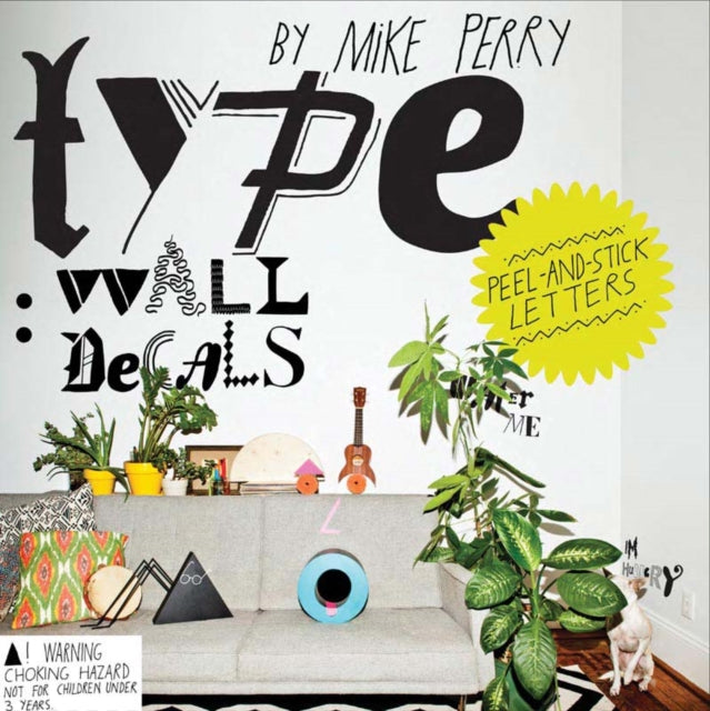 Book cover of: Type: Wall Decals By Mike Perry
