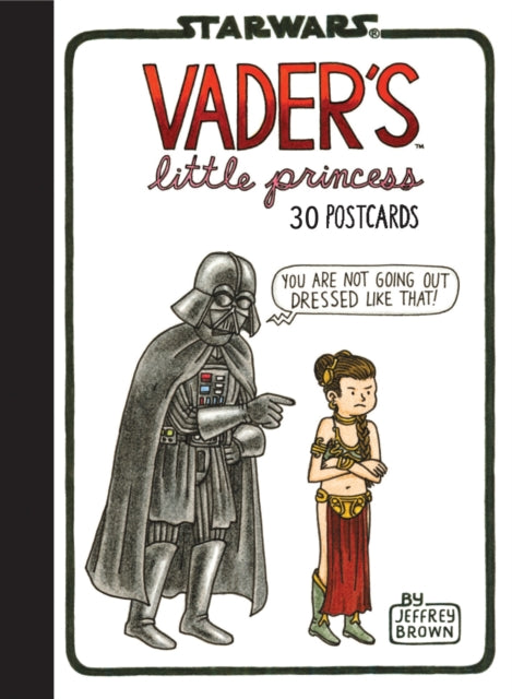 Book cover of: Vader's Little Princess Postcards. By: Chronicle Books Staff