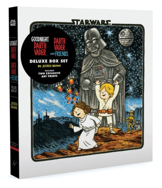 Book cover of: Goodnight Darth Vader/Darth Vader & Friends Box Set. By: Jeffrey Brown