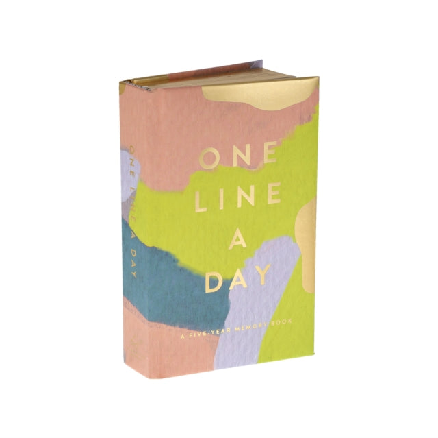 Modern One Line a Day: A Five-Year Memory Book 9781452164625 Moglea