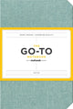 Book cover of: Go-To Notebook with Mohawk Paper, Sage Blue Dotted