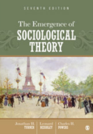 The Emergence of Sociological Theory