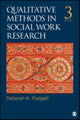 Book cover of: Qualitative Methods in Social Work Research. By: Deborah K. (Kay) Padgett