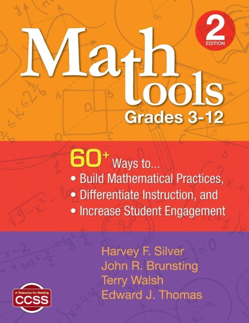Book cover of: Math Tools, Grades 3–12. By: Harvey F. Silver