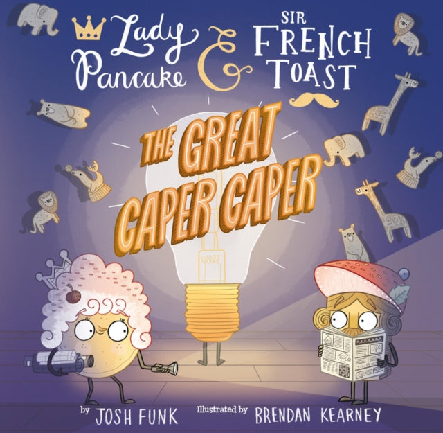 Book cover of: Great Caper Caper. By: Josh Funk