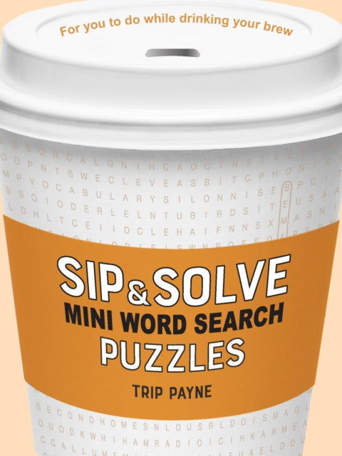 Sip & Solve Mini Word Search Puzzles