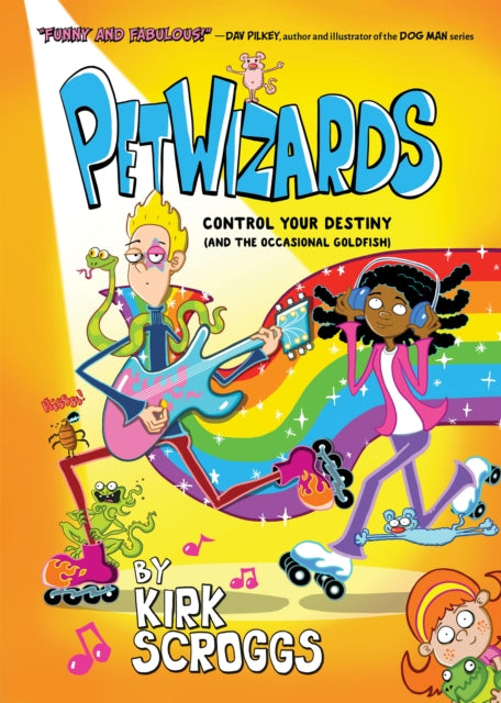 Book cover of: PetWizards. By: Kirk Scroggs