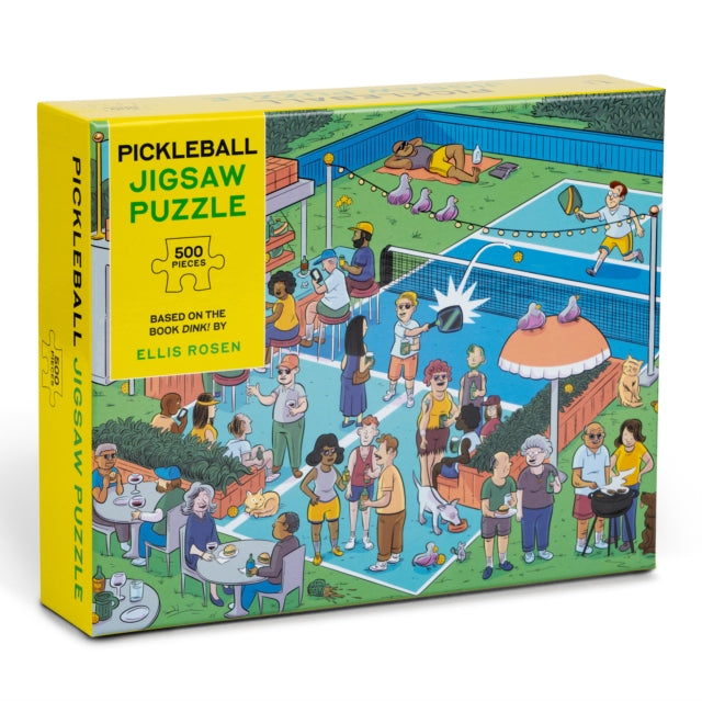 Book cover of: Pickleball Jigsaw Puzzle