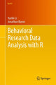 Book cover of: Behavioral Research Data Analysis with R