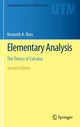 Book cover of: Elementary Analysis