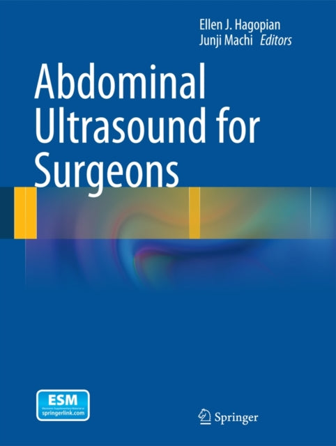 Book cover of: Abdominal Ultrasound for Surgeons. By: Ellen J. Hagopian