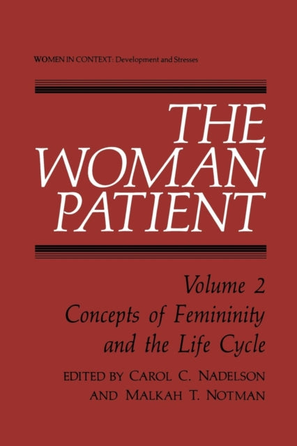 Book cover of: Woman Patient. By: Carol Nadelson