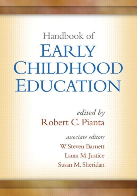 Book cover of: Handbook of Early Childhood Education. By: Robert C. Pianta