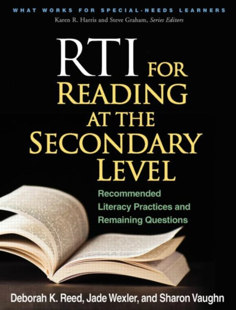 RTI for Reading at the Secondary Level